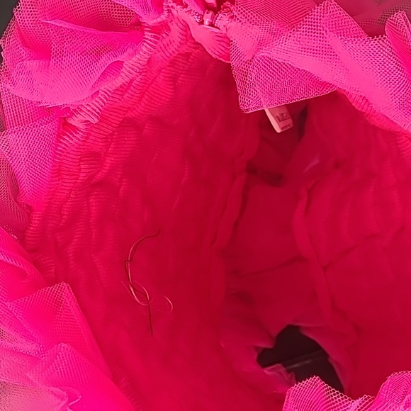 NWT tulle stretchy strapless top. Size xs - Picture 2 of 2